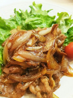 豚肉と玉葱の甘辛炒め-レシピのメイン写真