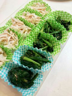 冷凍保存 ほうれん草のごま和え-レシピのメイン写真