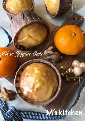 簡単♬スプーンで蜜柑ケーキ(オレンジ)♡-レシピのメイン写真