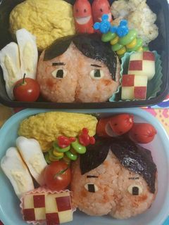 幼稚園(年中)双子のお弁当25-レシピのメイン写真