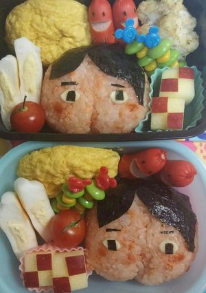幼稚園(年中)双子のお弁当25-レシピのメイン写真