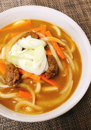 レトルトカレーで簡単カレーうどん-レシピのメイン写真