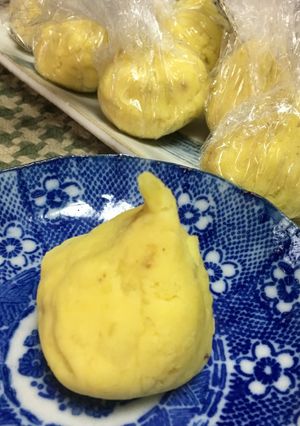 洋風クリームチーズ入りきんとん-レシピのメイン写真