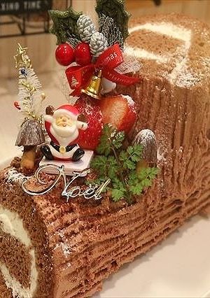 ブッシュドノエルの作り方【クリスマス】-レシピのメイン写真