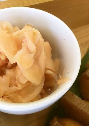 簡単！生姜の甘酢漬け-レシピのメイン写真