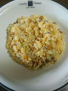 しらすとたまごの納豆チャーハン-レシピのメイン写真