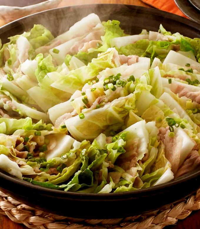 ミルフィーユ鍋 豚バラ肉と白菜のミルフィーユ鍋 作り方・レシピ | クラシル