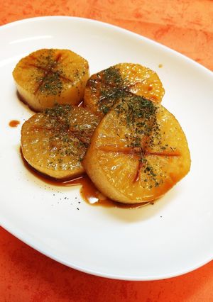 レンジで時短♪簡単大根ステーキ-レシピのメイン写真