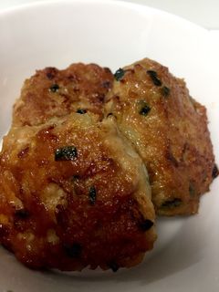 鶏つくねハンバーグ-レシピのメイン写真