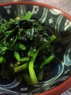 ほうれん草の醤油麹ごま和え-レシピのメイン写真