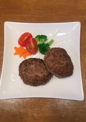 犬用ハンバーグ-レシピのメイン写真