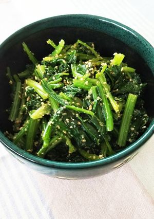 ほうれん草のごま和え-レシピのメイン写真