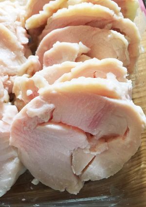 ヨーグルトメーカーで塩麹鶏ハム-レシピのメイン写真