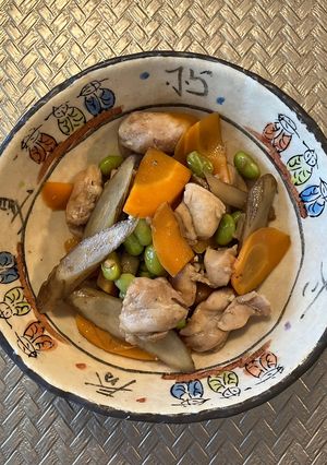 鶏きんぴら　-レシピのメイン写真