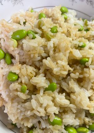 シンプル・枝豆ご飯-レシピのメイン写真