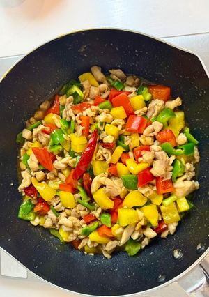 【本格中華】彩り野菜のクンパオチキン-レシピのメイン写真