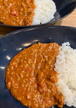 簡単爆速トマトキーマカレー-レシピのメイン写真