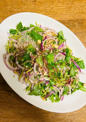 三つ葉のヤムウンセン風-レシピのメイン写真