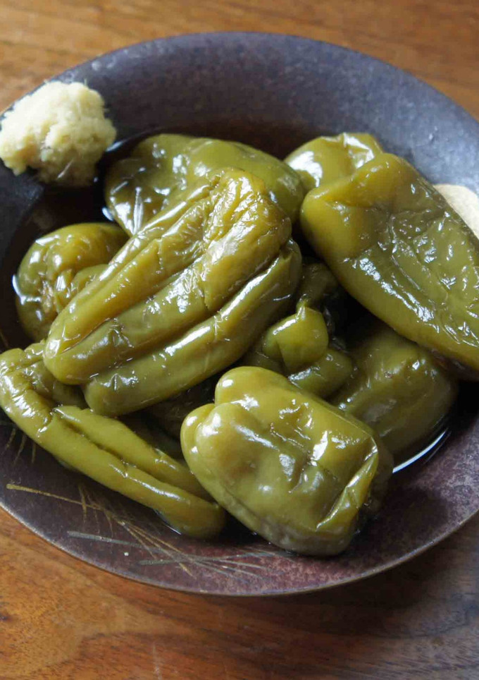 ピーマンの丸ごと煮-レシピのメイン写真