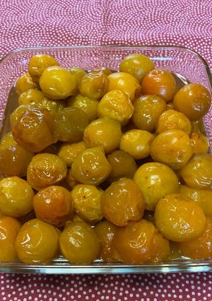 完熟梅の甘煮-レシピのメイン写真
