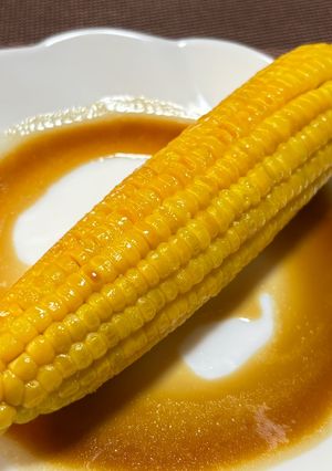 バター醤油の焼きとうもろこし🌽😃-レシピのメイン写真