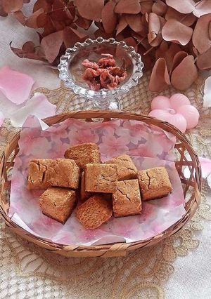 ザクザク!玄米粉スコーン【桜】-レシピのメイン写真
