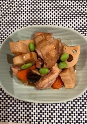鶏ももと蓮根の照焼風炒め-レシピのメイン写真