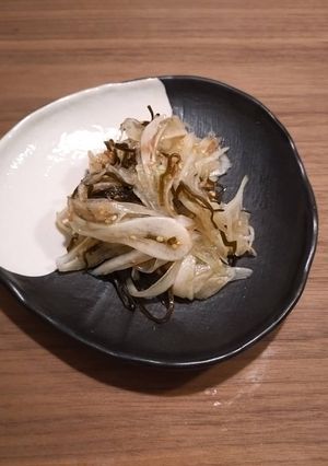 新玉ねぎの塩昆布和え-レシピのメイン写真