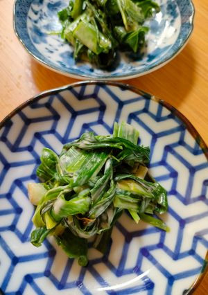 やぶかんそう　味噌マヨ和え-レシピのメイン写真