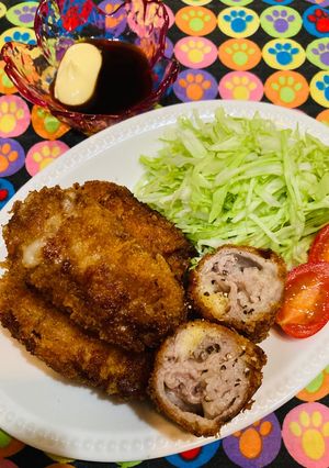 ＼豚肉1枚で！／ミルフィーユチーズカツ-レシピのメイン写真