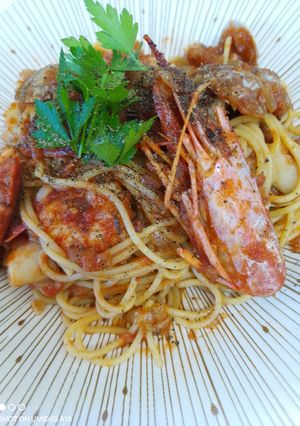 魚介の旨味美味しい!ペスカトーレ-レシピのメイン写真