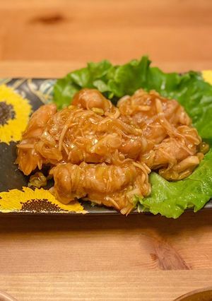 ネギと生姜の甘辛いアレ-レシピのメイン写真