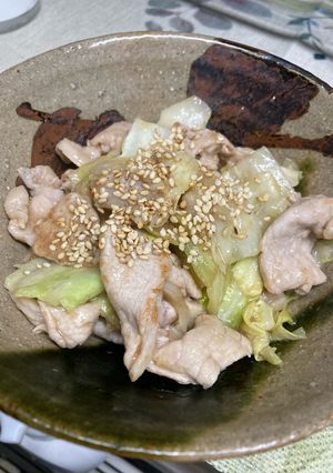 豚肉とキャベツのオイスターソテー-レシピのメイン写真