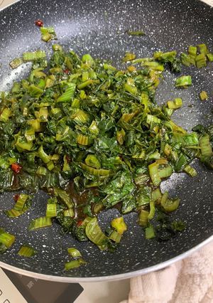 生高菜で作った高菜　常備菜-レシピのメイン写真