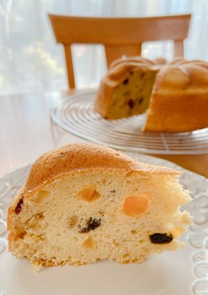 米粉のドライフルーツケーキ-レシピのメイン写真