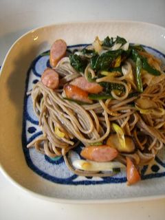 めんつゆバターで焼き!?蕎麦-レシピのメイン写真