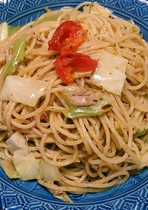 ☆ツナときゃべつのパスタ☆バター風味-レシピのメイン写真
