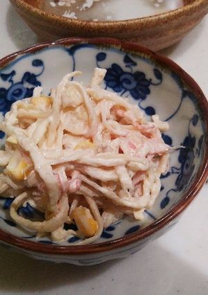切り干し大根とカニカマのサラダ-レシピのメイン写真