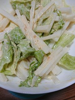 大根の梅マヨサラダ-レシピのメイン写真
