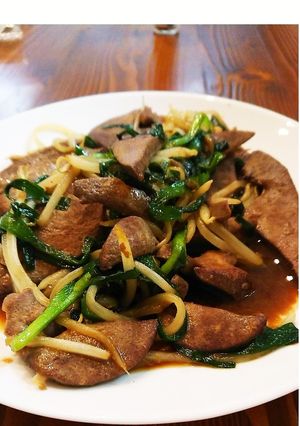 豚レバーのレバニラ炒め♪-レシピのメイン写真