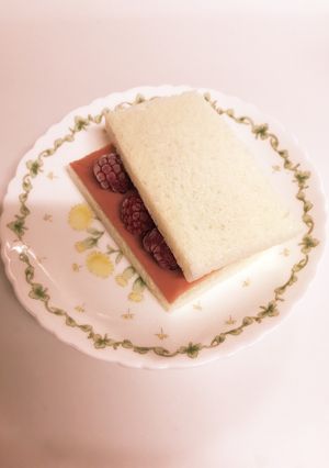 ❁ラズベリーと苺チョコのサンド❁-レシピのメイン写真