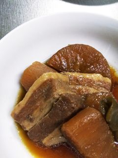 圧力鍋で簡単!豚の角煮-レシピのメイン写真