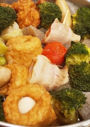 圧力鍋で♪野菜たっぷり♪コンビニ風おでん-レシピのメイン写真