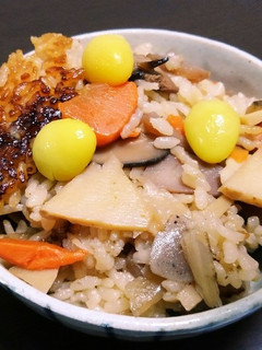 筑前煮リメイク☆炊き込みご飯-レシピのメイン写真