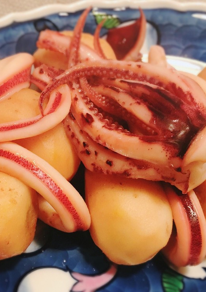 いかとさといもの煮物-レシピのメイン写真