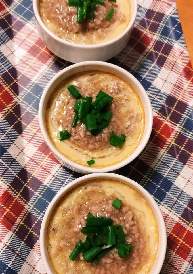 鶏肉のゆで汁を使った中華風茶碗蒸し-レシピのメイン写真