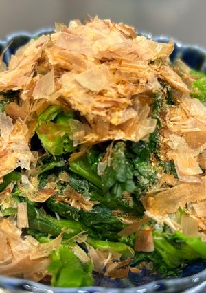 安心安定！かき菜のシンプル柔らか茹で-レシピのメイン写真