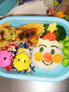 クリスマス!アンパンマン サンタ お弁当-レシピのメイン写真