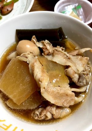 豚バラ大根の煮込み♪ばあちゃんの味。-レシピのメイン写真