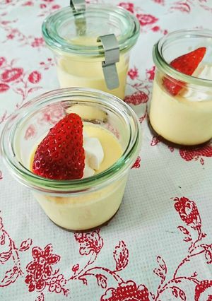 weckで作るなめらかとろけるプリン-レシピのメイン写真